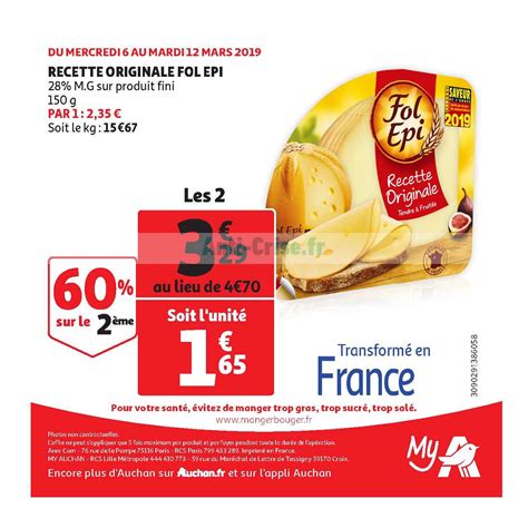 Anti Crise Fr Catalogue My Auchan Du 06 Au 12 Mars 2019MY AUCHAN Le