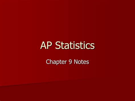 Ppt Ap Statistics Powerpoint Presentation Free Download Id9678799