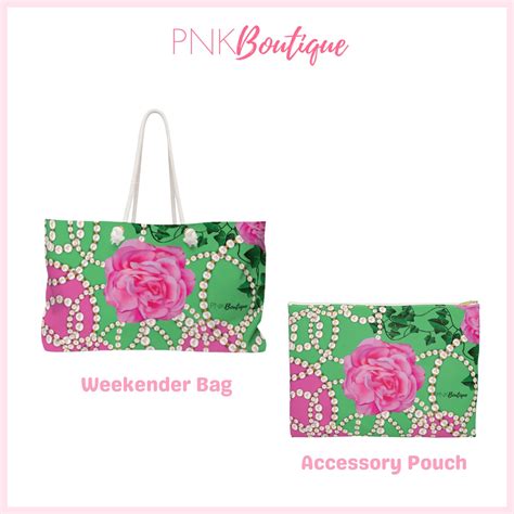 AKA Paraphernalia Alpha Kappa Alpha Weekender Bag AKA Overnight