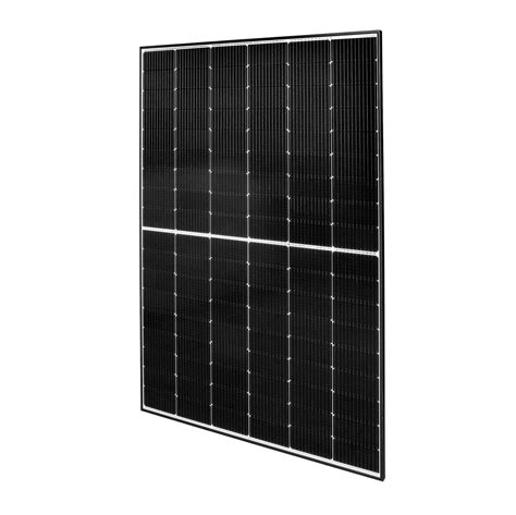 Q Cells W Mg Black White Solar Panel Black Frame Q Peak Duo M