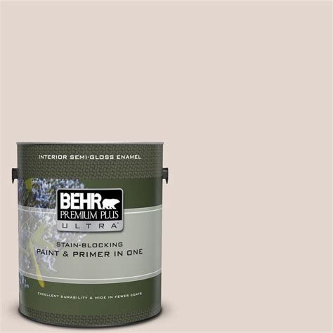 Behr Premium Plus Ultra 1 Gal 770a 2 Kangaroo Tan Semi Gloss Enamel