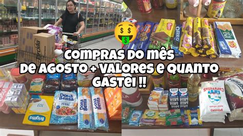 Compras Do M S De Agosto Para Pessoas No Atacad O Valores