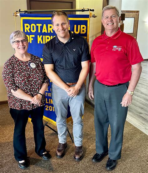 Rotary Club Of Kirksville Welcomes New Member Kirksville Daily Express