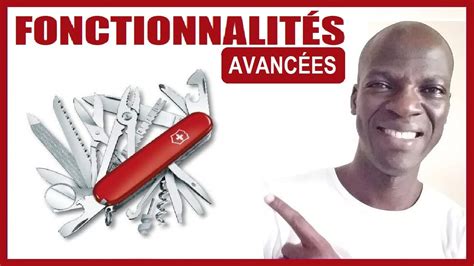 FONCTIONNALITÉS STANDARDS INTERMÉDIAIRES ET AVANCÉES YouTube