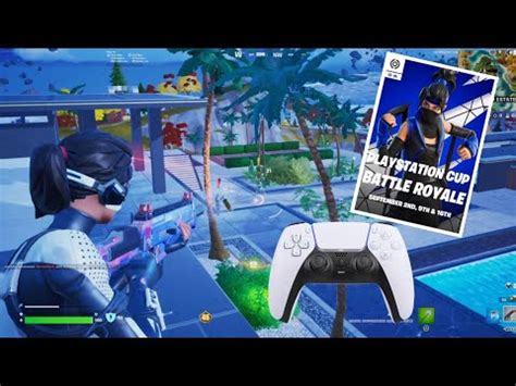 Fortnite Playstation Zero Build Cup Highlights Ps K Fps Youtube