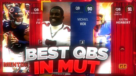 Madden 23 Ultimate Team Best Quarterbacks In Mut 23 Youtube