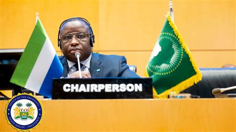 Sierra Leone’s President Julius Maada Bio Chairs Session To Build Momentum For Routine