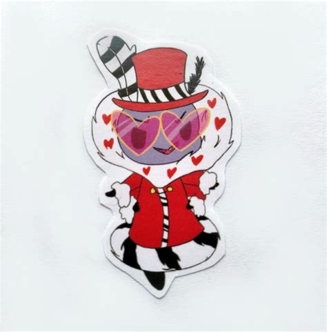 Hazbin Hotel Cute Chibis Stickers Pack Anime Cartoon Original Etsy