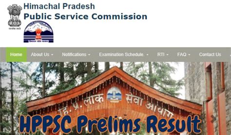 Hppsc 2023 Preliminary Results Answer Key Cutoff Grades Merit List