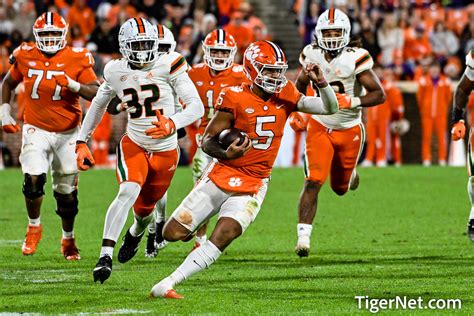 Clemson Football Photo Of Miami Tigernet