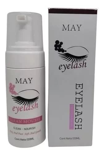 Lash Shampoo Espuma Para Limpieza De Pestañas May 120ml MercadoLibre