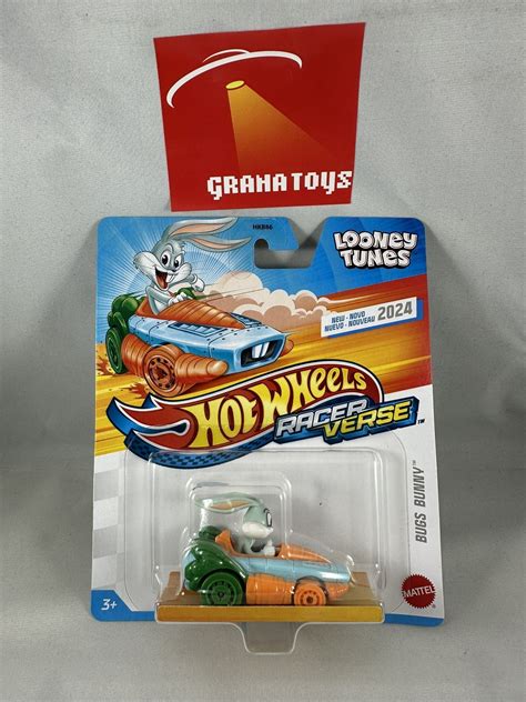 Bugs Bunny Looney Tunes Hot Wheels Racer Verse Mix J Grana Toys