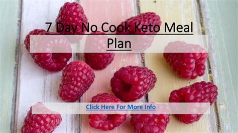 Calaméo 7 Day No Cook Keto Meal Plan