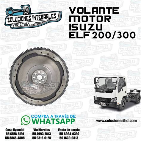 Volante Clutch Isuzu Elf Soluciones Ihd