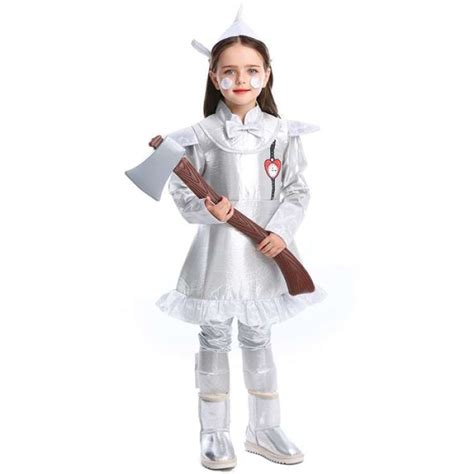 Promo The Tin Man Girl Costume The Wizard Of Oz Costume Kostum Orang