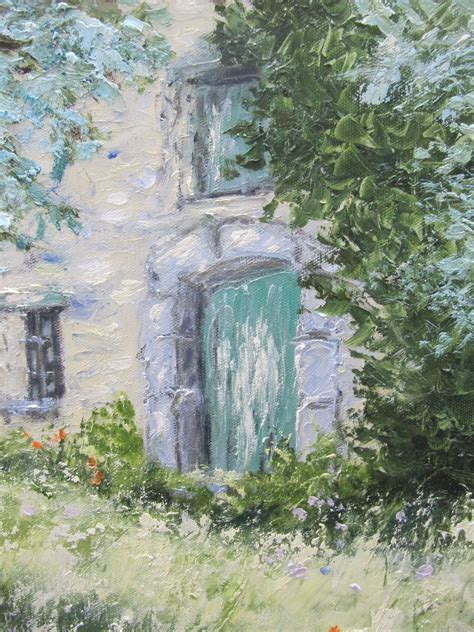 Cabanon Dans Les Oliviers By Brigitte Di Scala Painting