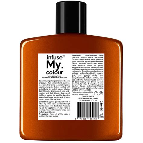 Infuse My Colour Gold Wash 250ml