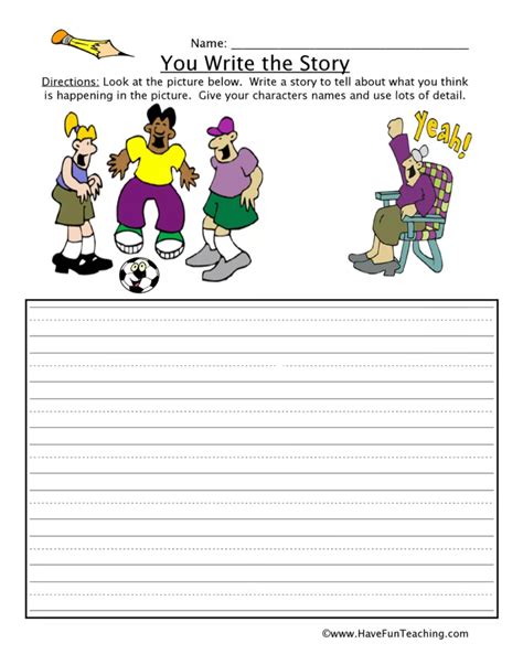 23 1st Grade Writing Worksheets To Practice New Skills The Teach