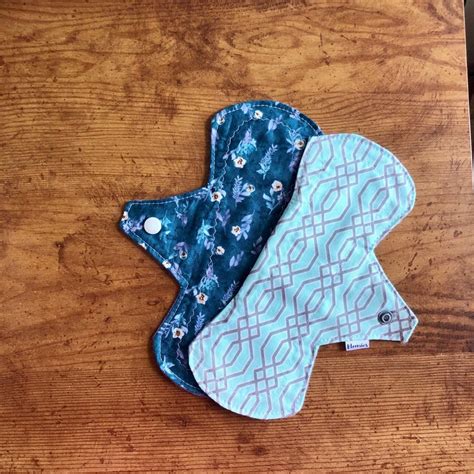 Cloth Panty Liner Reusable Washable Set Of Two Cotton Etsy