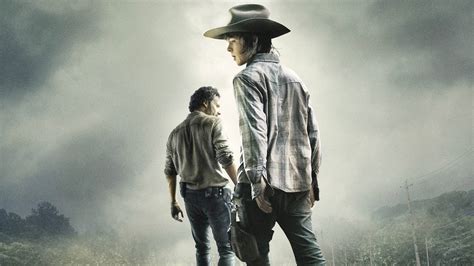 Download The Walking Dead Rick And Carl Wallpaper