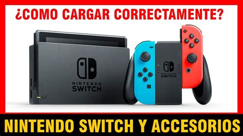 Como Cargar Los Controles Del Nintendo Switch How To Load The