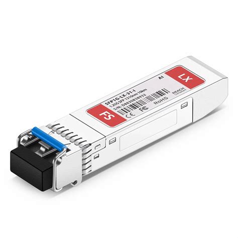 Arista Networks 1000BASE-LX 1310nm SMF 10km LC SFP Optical Transceiver (TAA) (XVR-AR-1G-LX-TAA)
