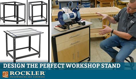 Design The Perfect Workshop Stand Woodworking Blog Videos Plans