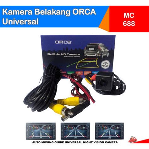 Kamera Mundur Auto Moving Universal Kamera Ccd Hd Guide Line Orca