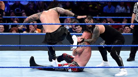 Heath Slater Rhyno Vs The Usos SmackDown Tag Team Title Tournament