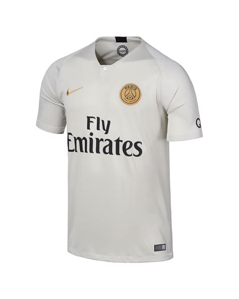 Camiseta 2ª Paris Saint Germain 2018 2019 Gris