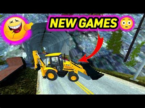 Euro Truck Jcb Dx Backhoe Loader Bull Dozzer Simulation Game Youtube