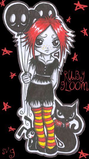 Ruby Gloom By Evilshara On Deviantart Ruby Gloom Character Drawing