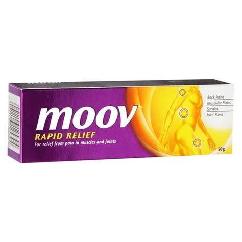 Moov Rapid Relief Ointment 50g Smart Price Specials Pnp Home