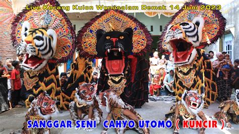 Sanggar Seni Barongan Cahyo Utomo Kuncir Live Kerang Kulon