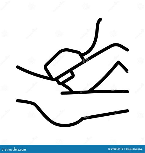 Bikini Laser Hair Removal Icon Methods Of Laser Bikini Hair Removal Vector Illustration Stock