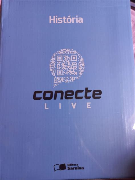 Conecte Live História 3 Box Completo Novo Livro Editora Saraiva