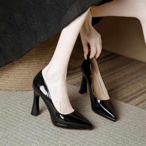 Giày Cao Gót 8cm Màu nude Quyến Rũ Thời Trang Công Sở Shopee Việt Nam