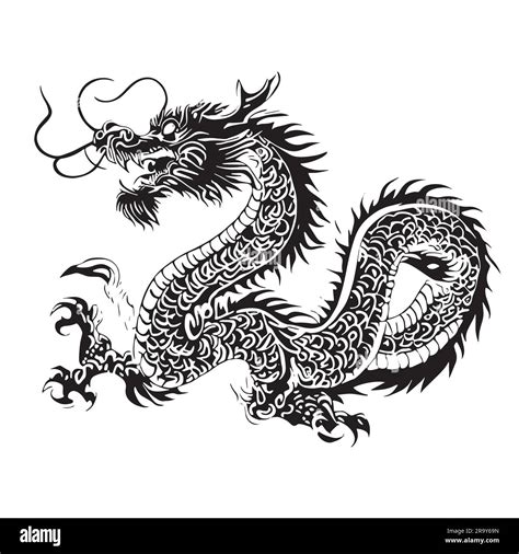 Chinesischer Drache Tattoo Fotos Und Bildmaterial In Hoher Auflösung