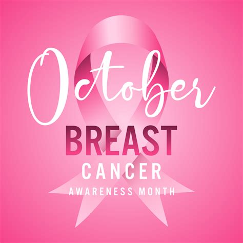 October Breast Cancer Awareness Month Design 11315083 Vector Art At Vecteezy