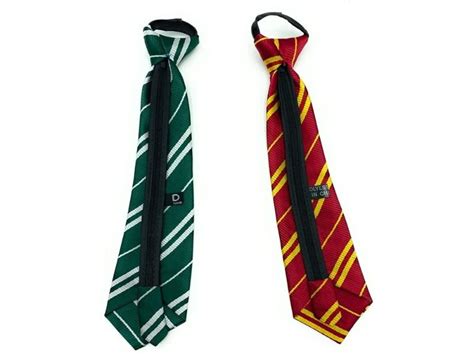 Corbata Harry Potter Slytherin Y Gryffindor Disfraz Hogwarts Paq Piezas