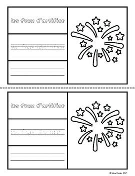 French New Year Vocabulary Booklet By Mme Kinder Tpt