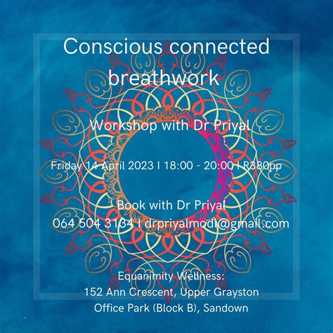 Conscious Connected Breathwork With Dr Priyal Modi BreathCafe