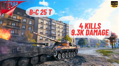 WOT Bat Châtillon 25 T 4 KILLS 9 3K DAMAGE ACE TANKER World Of