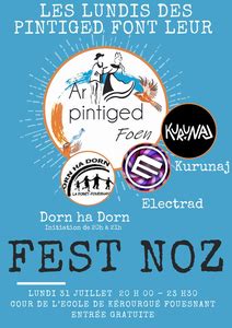 Fest Noz à Fouesnant le 31 juillet 2023 Tamm Kreiz