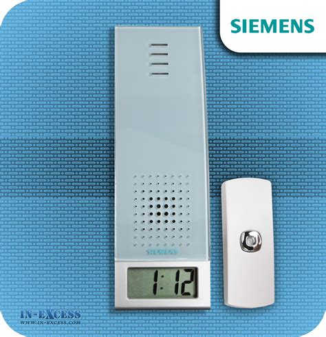 Siemens Azure Wirefree Portable Door Bell Chime Kit JSJS-216 - With JS - In-Excess Direct