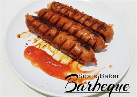 Resep Sosis Bakar Teflon Saos Barbeque Oleh Fitri Nk Cookpad