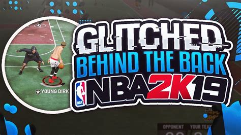 NBA 2K19 CHEESY BEHIND THE BACK DRIBBLE MOVE FULL TUTORIAL W HANDCAM