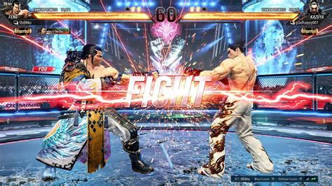 Tekken Feng Warrior Vs Kazuya Warrior Rank Match Youtube