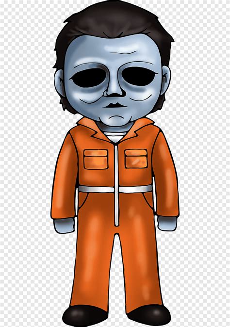 Halloween Michael Myers Evil Horror Scary Creepy Cartoon Prison