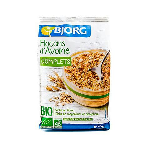 FLOCONS DAVOINE BIO BJORG FLACON 500G Liya